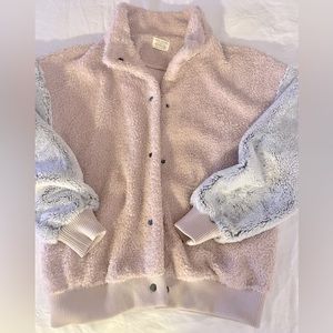 Zara faux fur & Sherpa jacket